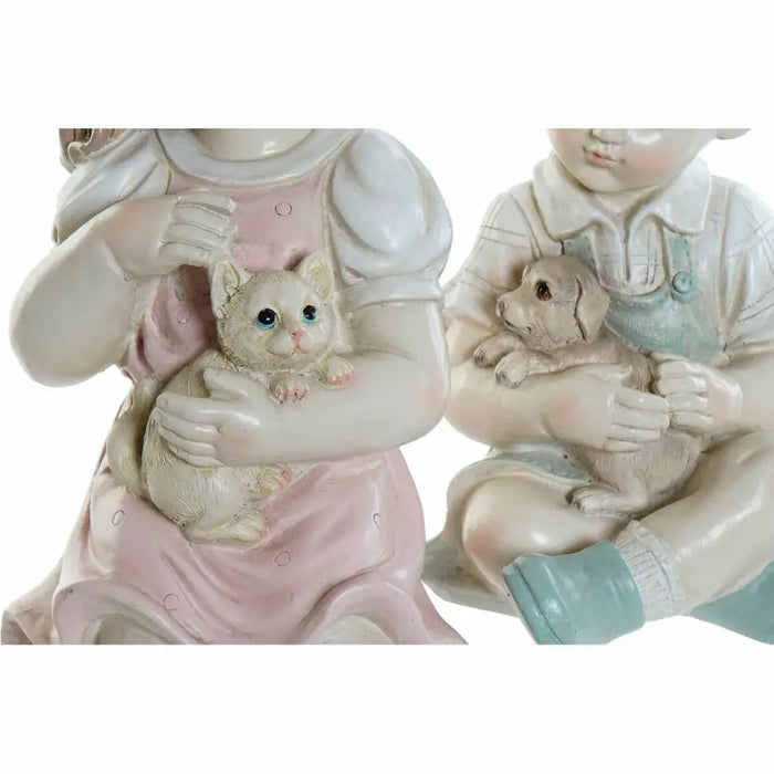 Декоративна фигурка DKD Home Decor Смола Дете (14.5 x 16 x