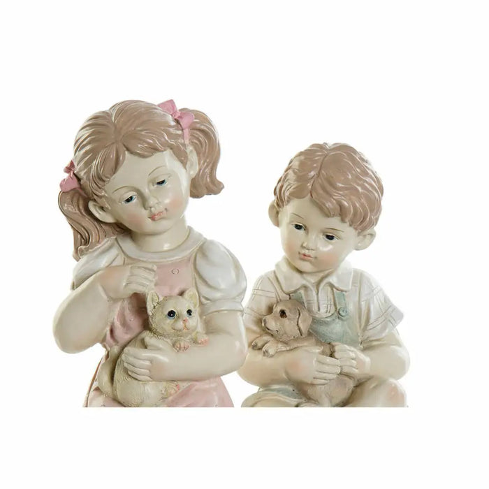 Декоративна фигурка DKD Home Decor Смола Дете (14.5 x 16 x