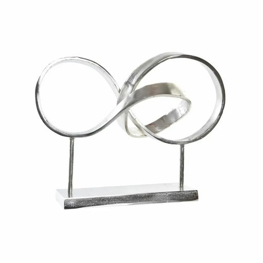 Декоративна фигурка DKD Home Decor Сребрист Абстрактен