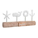 Декоративна фигурка DKD Home Decor Завършек със състаряващо