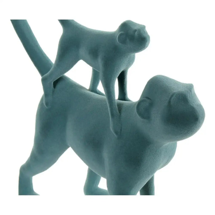 Декоративна фигурка DKD Home Decor Зелен Розов Тропически
