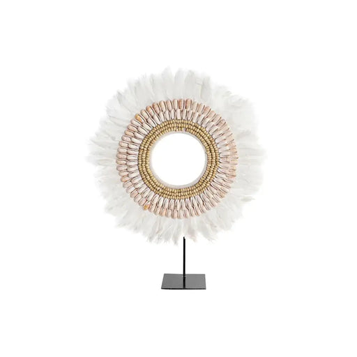 Декоративна фигурка DKD Home Decor Желязо Перо (50 x 12,5 x