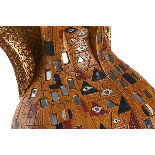 Декоративна фигурка DKD Home Decor Жълт Смола (21,5 x 18,5