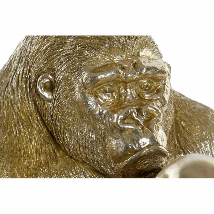 Декоративна фигурка DKD Home Decor Златен Смола Горила (33