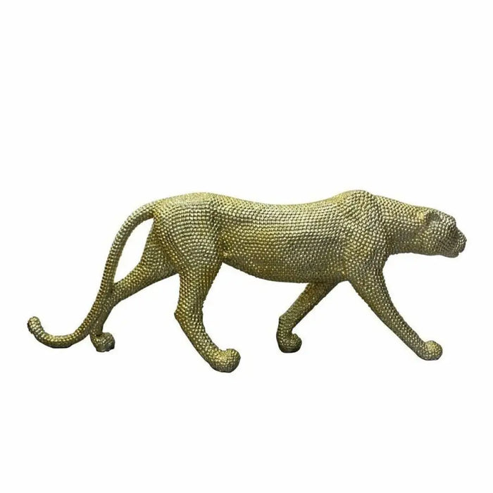 Декоративна фигурка DKD Home Decor Златен Леопард 120 x 23
