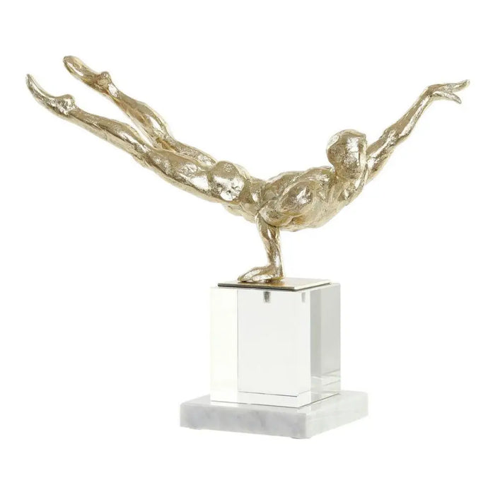 Декоративна фигурка DKD Home Decor Златен Гимнастик 30 x 10