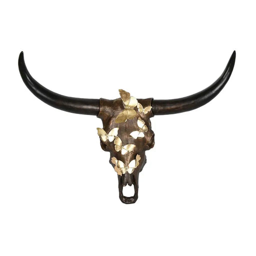 Декоративна фигурка DKD Home Decor Златен Мед Смола (93 x