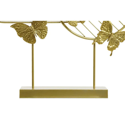 Декоративна фигурка DKD Home Decor Златен Метал Пеперуди