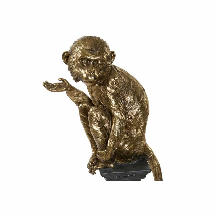 Декоративна фигурка DKD Home Decor Златен Метал Смола