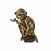 Декоративна фигурка DKD Home Decor Златен Метал Смола
