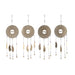 Декоративна фигурка DKD Home Decor Златен Пера 25 x 1 x 77