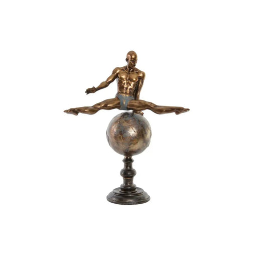 Декоративна фигурка DKD Home Decor Златен Смола Гимнастик