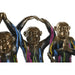 Декоративна фигурка DKD Home Decor Златен Смола Многоцветен