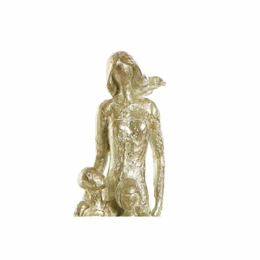 Декоративна фигурка DKD Home Decor Златен Смола Модерен