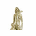 Декоративна фигурка DKD Home Decor Златен Смола Модерен