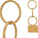 Декоративна фигурка Gift Decor JY21056G JY21056G Златен