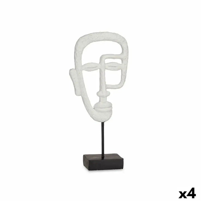 Декоративна фигурка Gift Decor YZ211912 YZ211912 Бял Лице