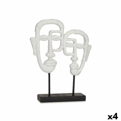 Декоративна фигурка Gift Decor YZ211914 YZ211914 Бял Лице