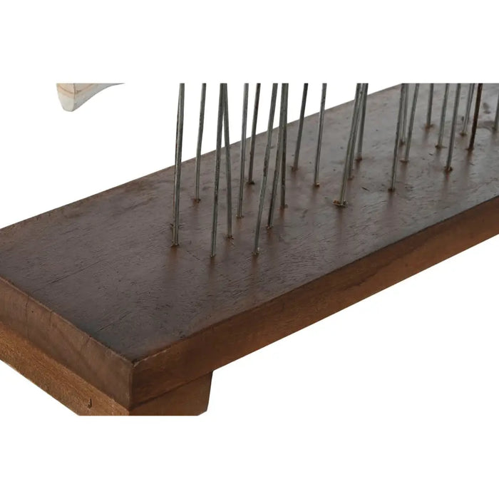 Декоративна фигурка Home ESPRIT Бял Кафяв Спирали 45 x 15 x