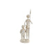 Декоративна фигурка Home ESPRIT Бял Златен 9 x 8 x 25 cm