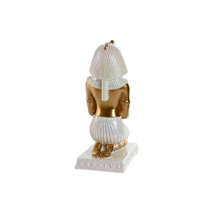 Декоративна фигурка Home ESPRIT Бял Златен Смола