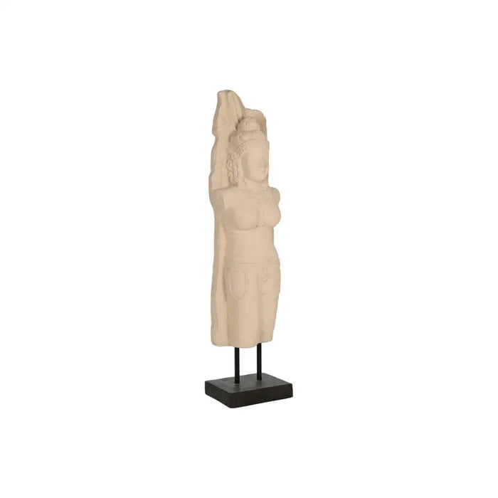 Декоративна фигурка Home ESPRIT Бял Черен Буда 40 x 27 x