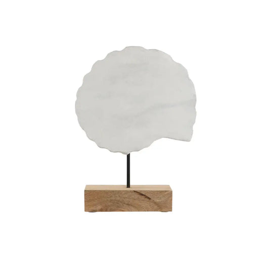 Декоративна фигурка Home ESPRIT Бял Естествен