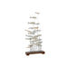 Декоративна фигурка Home ESPRIT Бял Кафяв Спирали 45 x 15 x