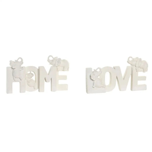 Декоративна фигурка Home ESPRIT Бял Ориенталски 25 X 5 X 13