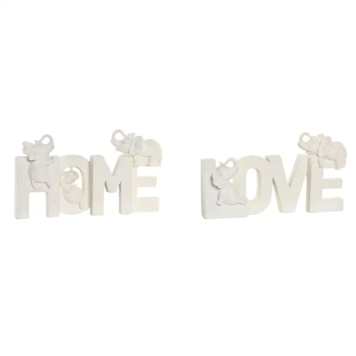 Декоративна фигурка Home ESPRIT Бял Ориенталски 25 X 5 X 13