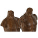 Декоративна фигурка Home ESPRIT Бял Светло кафяв Бюст 9,5 x