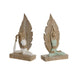 Декоративна фигурка Home ESPRIT Бял Зелен Scandi 15,5 x 7,5