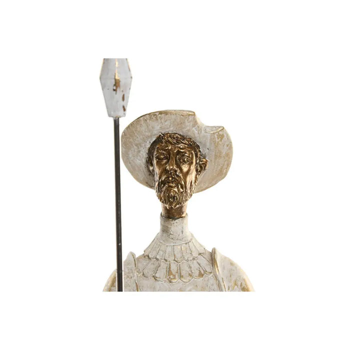 Декоративна фигурка Home ESPRIT Бял Златен 14 X 13 X 42,5 CM