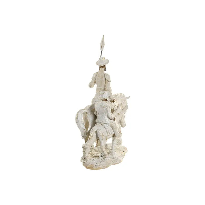 Декоративна фигурка Home ESPRIT Бял Златен 28,5 X 13 X 33 CM