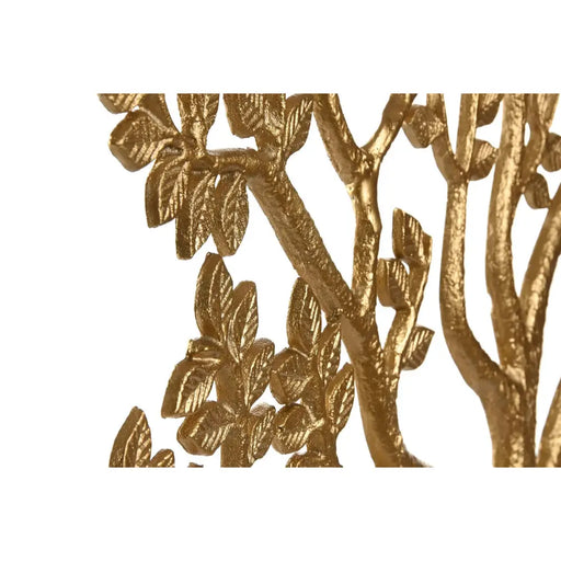 Декоративна фигурка Home ESPRIT Бял Златен Дърво 76 x 10 x