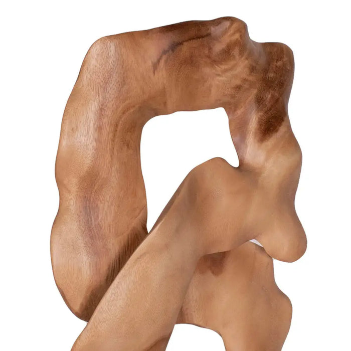 Декоративна фигурка Home ESPRIT Черен Естествен 44 X 26 X