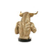 Декоративна фигурка Home ESPRIT Черен Златен Бик 25,5 X
