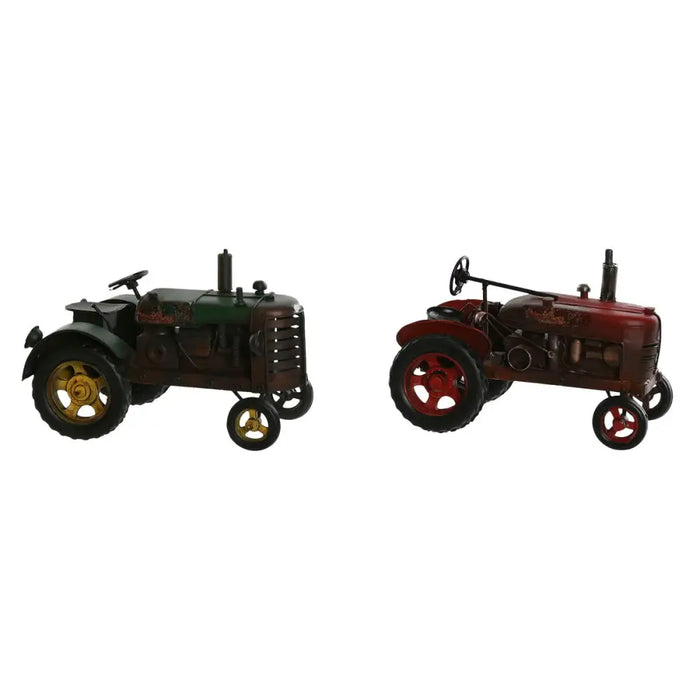 Декоративна фигурка Home ESPRIT Червен Зелен Vintage 17 x