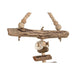 Декоративна фигурка Home ESPRIT Естествен 26 x 3 x 46 cm (2