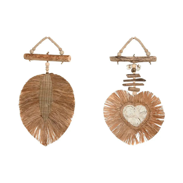 Декоративна фигурка Home ESPRIT Естествен 26 x 3 x 46 cm (2