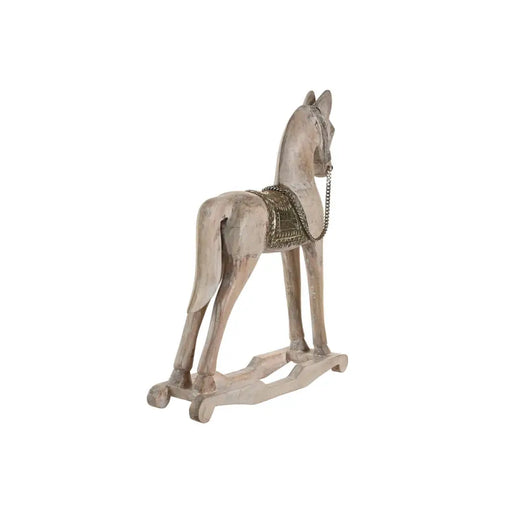 Декоративна фигурка Home ESPRIT Естествен Кон 38 X 10 X 47