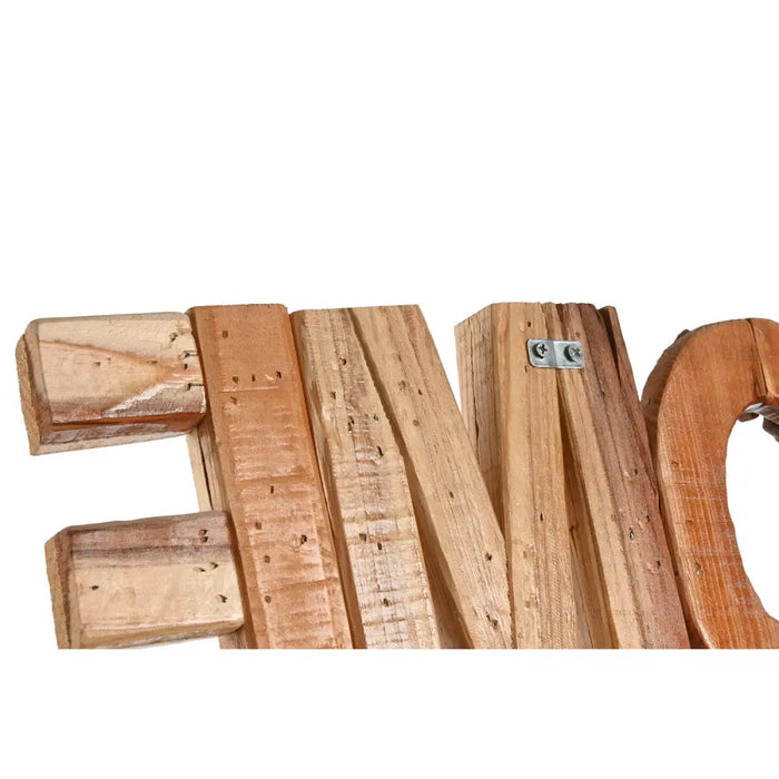 Декоративна фигурка Home ESPRIT Естествен Светло кафяв Град