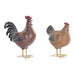 Декоративна фигурка Home ESPRIT Кафяв Светло кафяв Кокошка