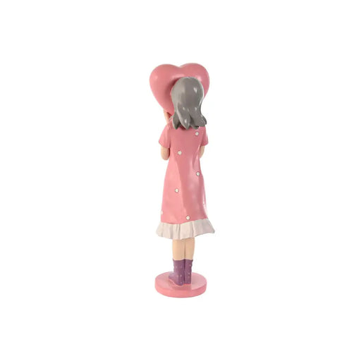 Декоративна фигурка Home ESPRIT Розов chica 10 x 8,5 x 31 cm
