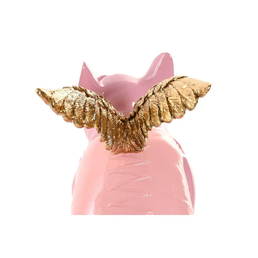 Декоративна фигурка Home ESPRIT Розов Прасе 19 x 11 x 17 cm