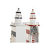 Декоративна фигурка Home ESPRIT Син Червен Фар 14 x 16 x 52