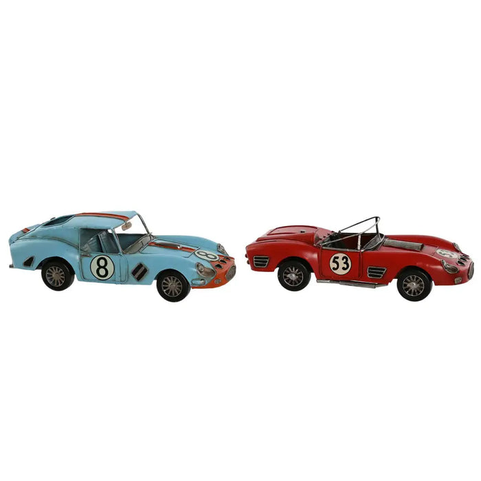 Декоративна фигурка Home ESPRIT Син Червен Vintage 31 x 12