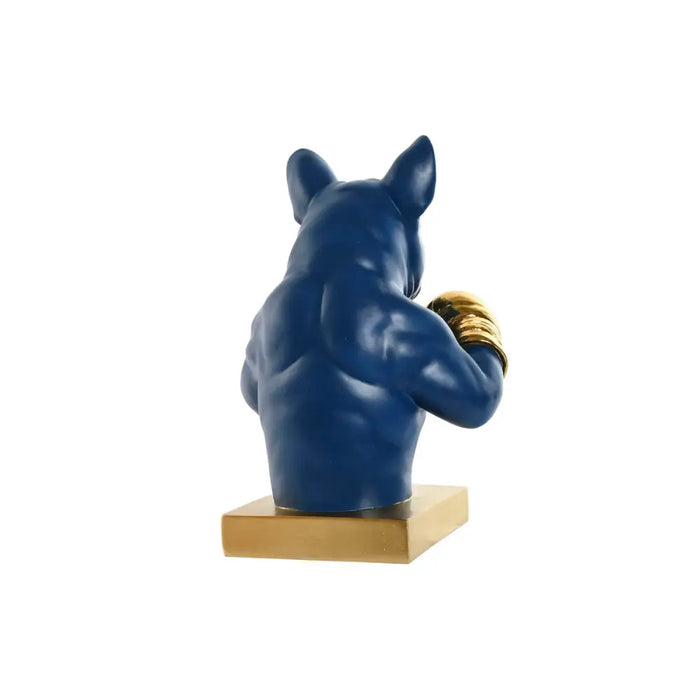 Декоративна фигурка Home ESPRIT Син Оранжев Златен 28 X 26