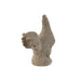 Декоративна фигурка Home ESPRIT Сив Кокошка Завършек