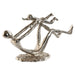 Декоративна фигурка Home ESPRIT Сребрист 25 x 8 x 14 cm (2